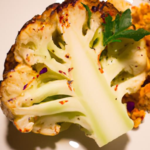 Cauliflower Steak: A Savory Twist on plant-Based Dining