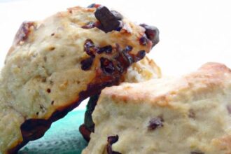 Decadent Chocolate Chip Scones: A Sweet Morning Treat