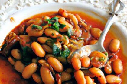 Gigantes Plaki Unveiled: Savory Baked Giant Beans Delight