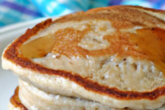 Fluffy Oat Flour Pancakes: A Wholesome Morning Treat