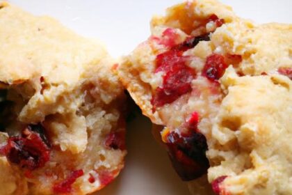Zesty Cranberry Orange Scones: A Tangy Twist on Tradition