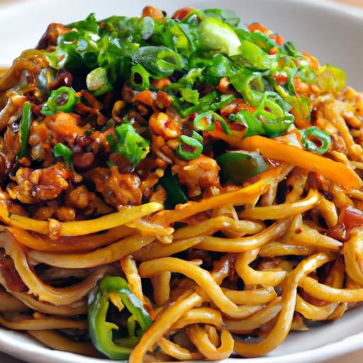 Dan Dan Noodles: Spicy Tradition Meets Savory Delight