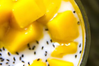 Tropical Bliss: How to Make Creamy Mango Chia Pudding