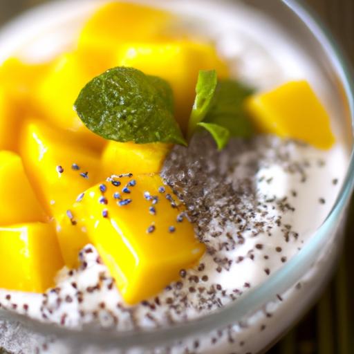 Tropical Bliss: How to Make Creamy Mango Chia Pudding