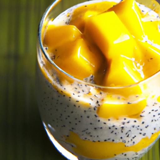Tropical Mango Chia Pudding: A Nutritious Delight Recipe