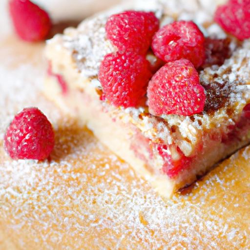 Raspberry Bars: A Sweet twist​ on a Classic Treat Recipe