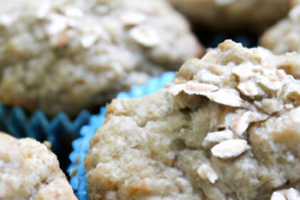 Wholesome Oatmeal Muffins: Nutritious Treats to Savor