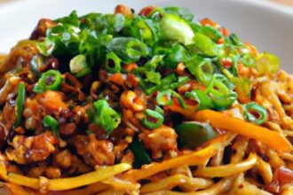 Dan Dan Noodles: Spicy Tradition Meets Savory Delight