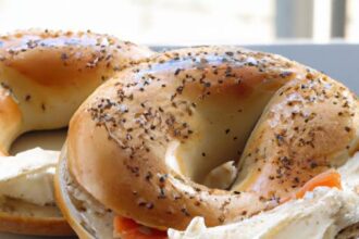 The Classic Delight: Bagels with Lox and Cream Cheese