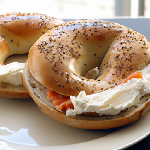 The Classic Delight: Bagels with Lox and Cream Cheese