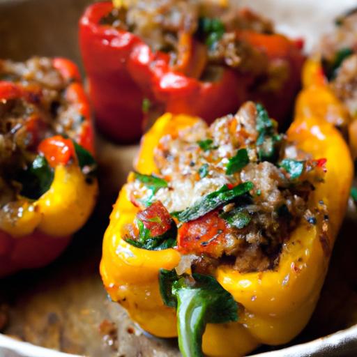 Quinoa-Stuffed Peppers: A Colorful Twist on Healthy Eats