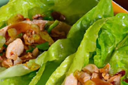 Crunchy Delight: Easy Chicken Lettuce Wraps Made Simple
