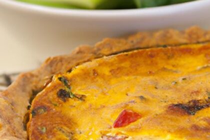 Quiche Lorraine Reinvented: Savory Delight Without Bacon