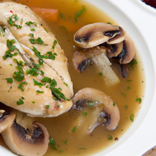 Savory⁢ Chicken Marsala Made Rich with‍ Chicken Broth Flair