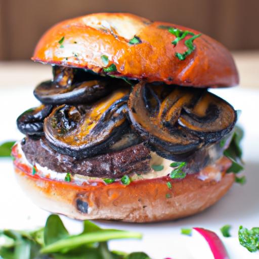 Savor the Portobello Burger: A Hearty, Healthy delight
