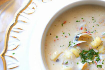 Hearty New England Clam Chowder: A Coastal Classic Recipe