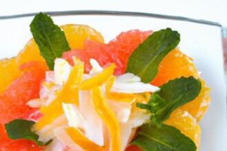 Ambrosia Salad: A Sweet Tradition of Citrus and Coconut Delight