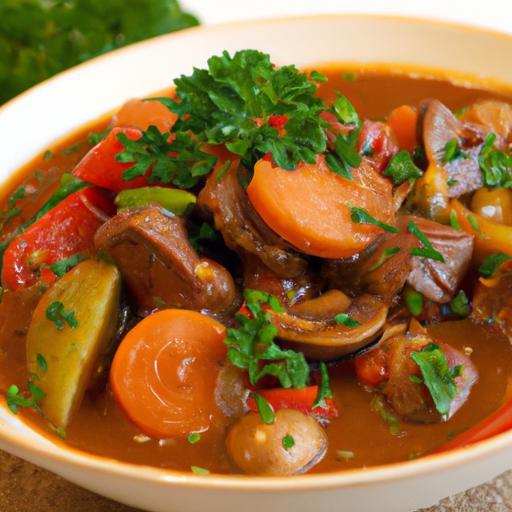 Hearty Beef and Vegetable Stew: A Warm Comfort Classic