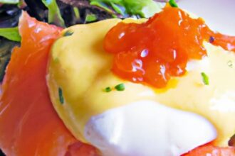 Elevate Brunch: The Art of Salmon Eggs Benedict Delight