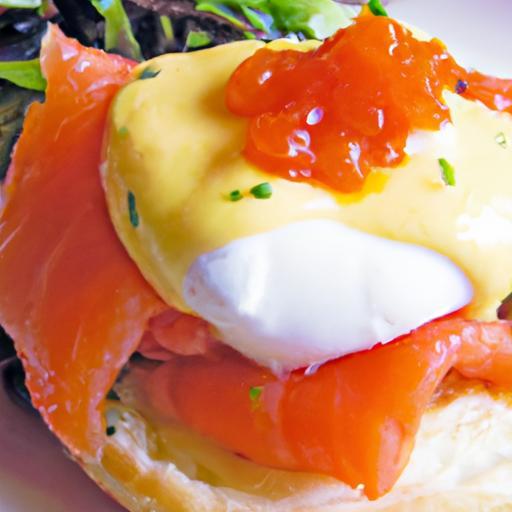 Elevate Brunch: The Art of Salmon Eggs Benedict Delight