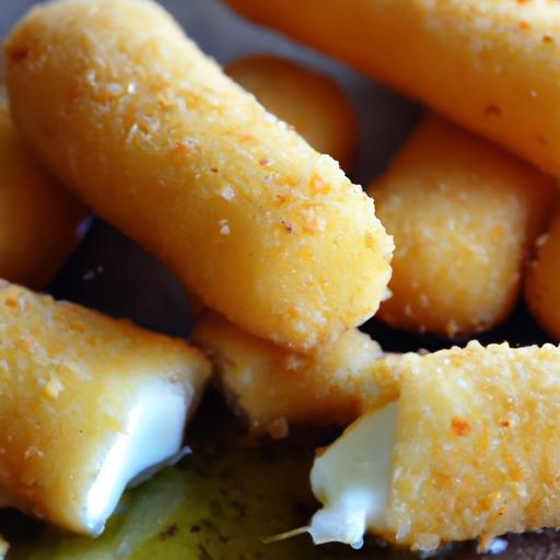 Golden Crispy Mozzarella Sticks: A Cheesy Delight Guide