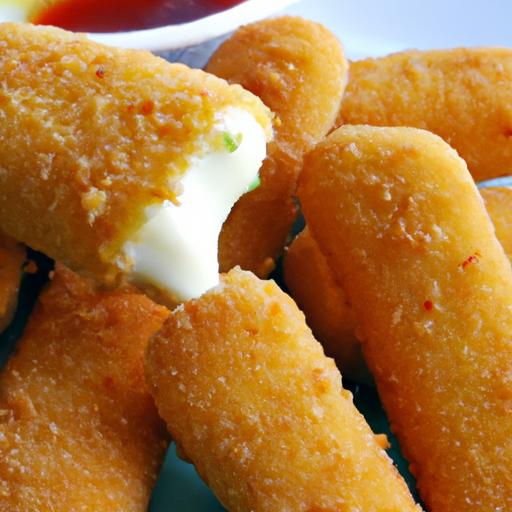 Golden Crispy Mozzarella Sticks: A Cheesy Delight⁤ Guide