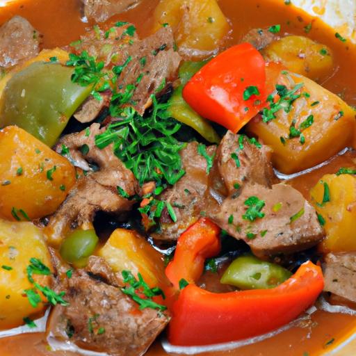 Hearty Beef and Vegetable Stew: A Warm Comfort Classic