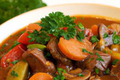 Hearty Beef and Vegetable Stew: A Warm Comfort Classic
