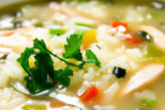 Hearty Chicken and Rice Soup: A Comfort in Every Spoonful