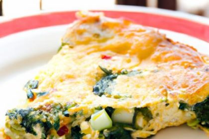 Brighten Mornings with a Savory Spinach and Feta Omelet