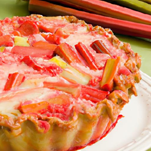 Strawberry Rhubarb⁢ Pie: ‌A Tangy-Sweet Classic Delight