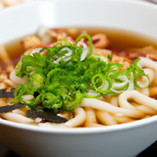 Udon Noodle soup: A Warm Bowl of japanese Comfort Food