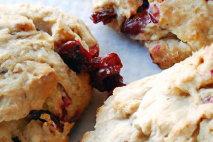 Zesty Cranberry Orange Scones: A Bright Morning Treat