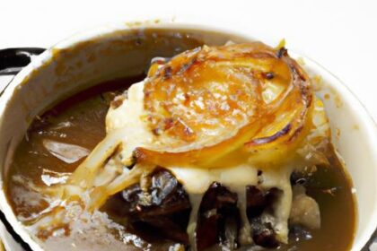 French Onion Soup Reinvented: Rich Beef Broth Delight
