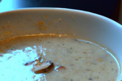 Creamy Vegan Mushroom Soup: A Wholesome Plant-Based Delight