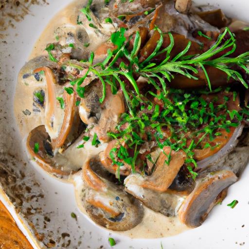 Savory mushroom Stroganoff: A Creamy Plant-based Classic