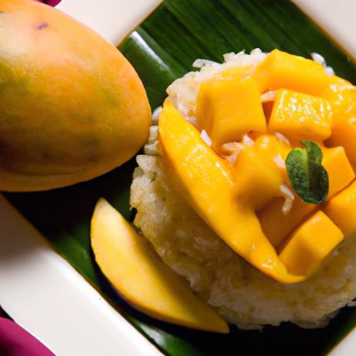 Mango Sticky‌ Rice:‍ thailand's Sweet Tropical Delight Unveiled