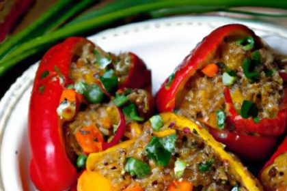 A Colorful Twist: Nutritious Quinoa Stuffed Peppers Recipe